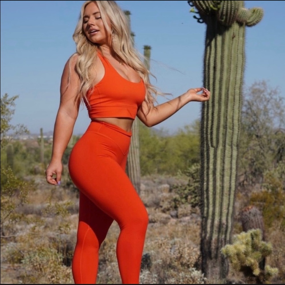 Balance Athletica Orange Aura Top